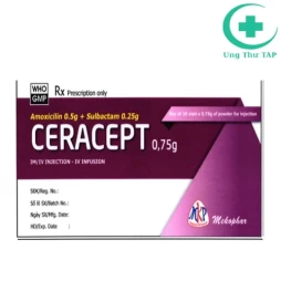 Ceracept 0,75g Mekophar - Thuốc điều trị các nhiễm khuẩn